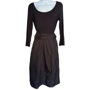 DKNY Black Midi Dress